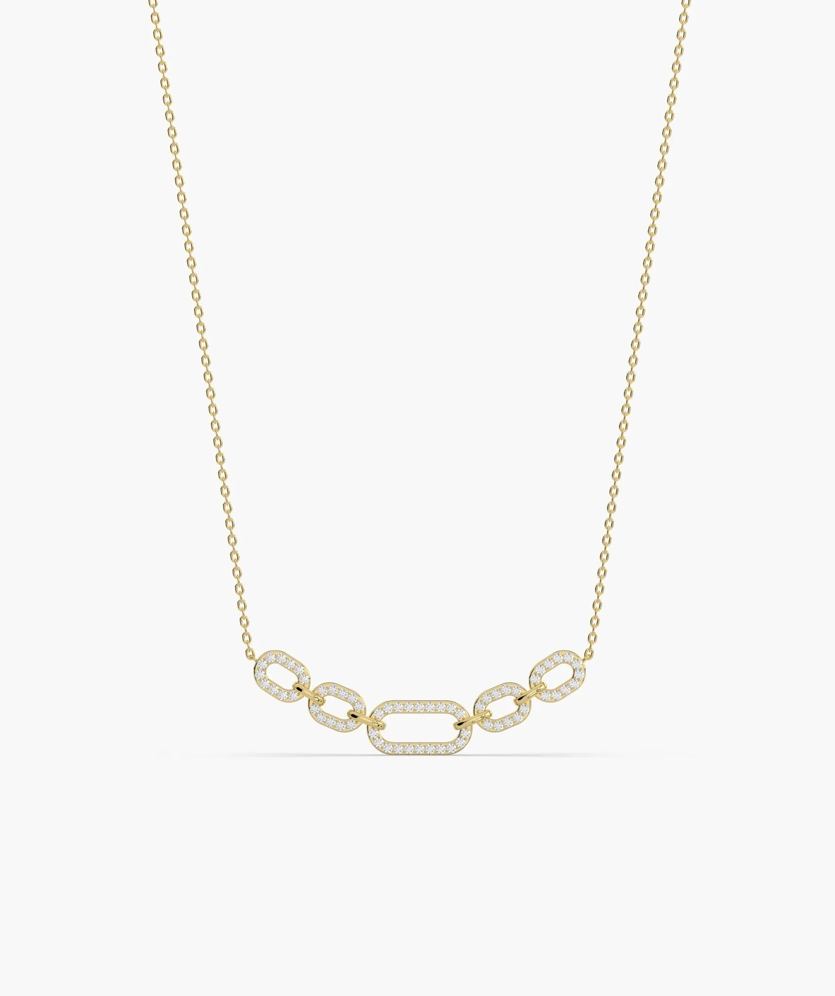 Elegance Diamond-Linked Necklace