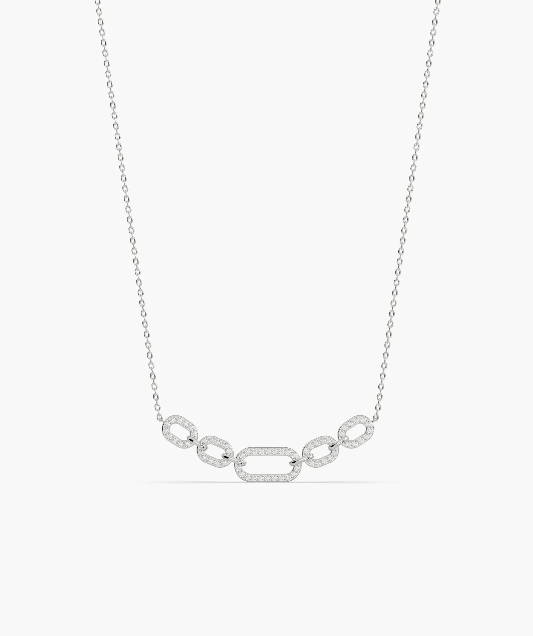 Elegance Diamond-Linked Necklace