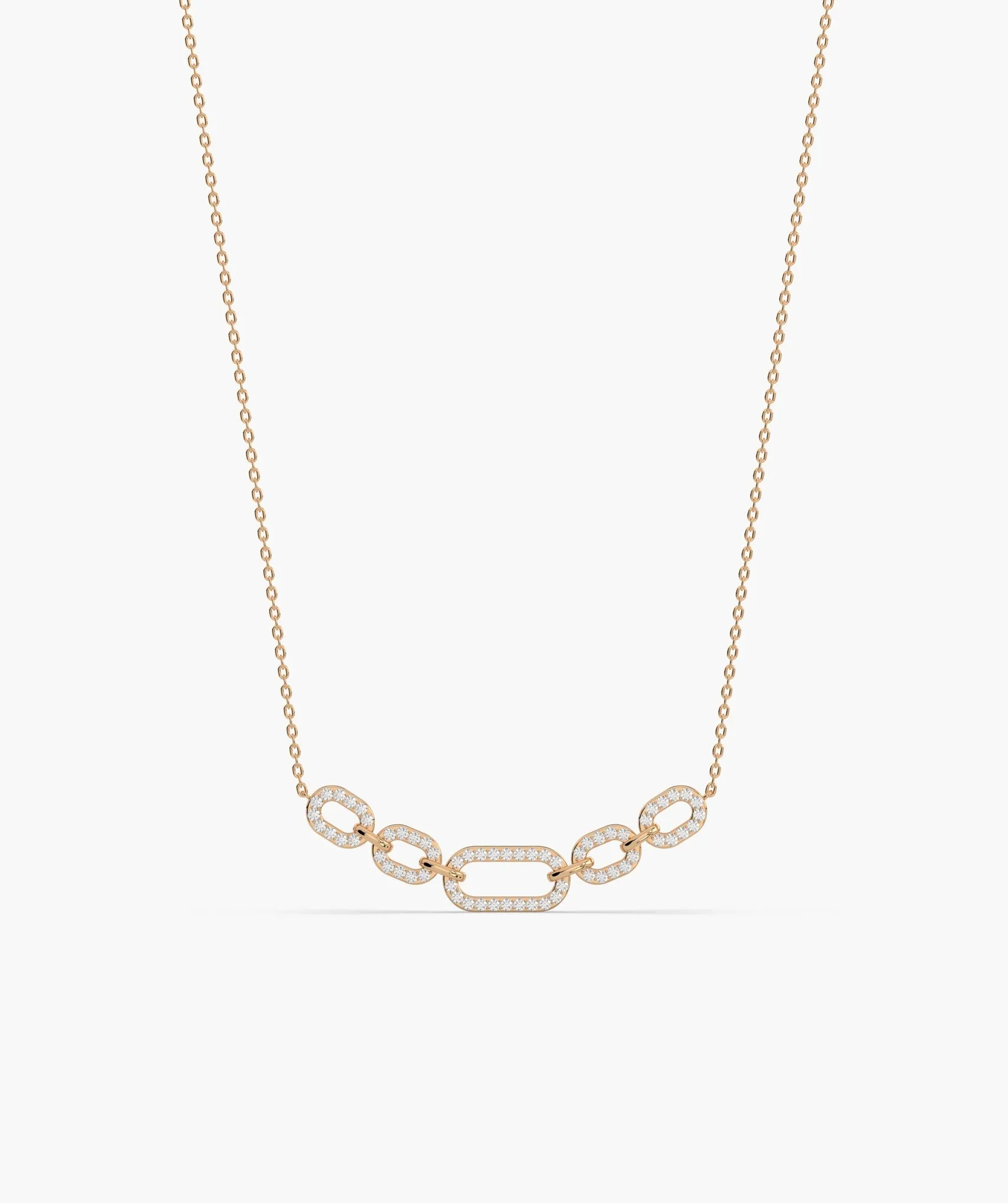 Elegance Diamond-Linked Necklace