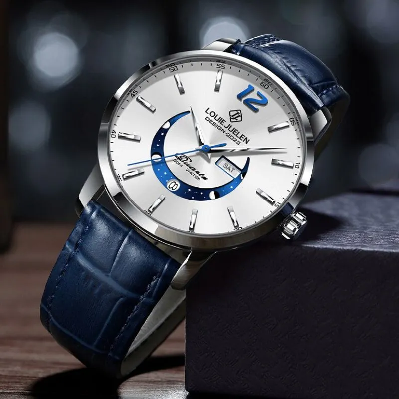 Elegant Moon Phase Watch