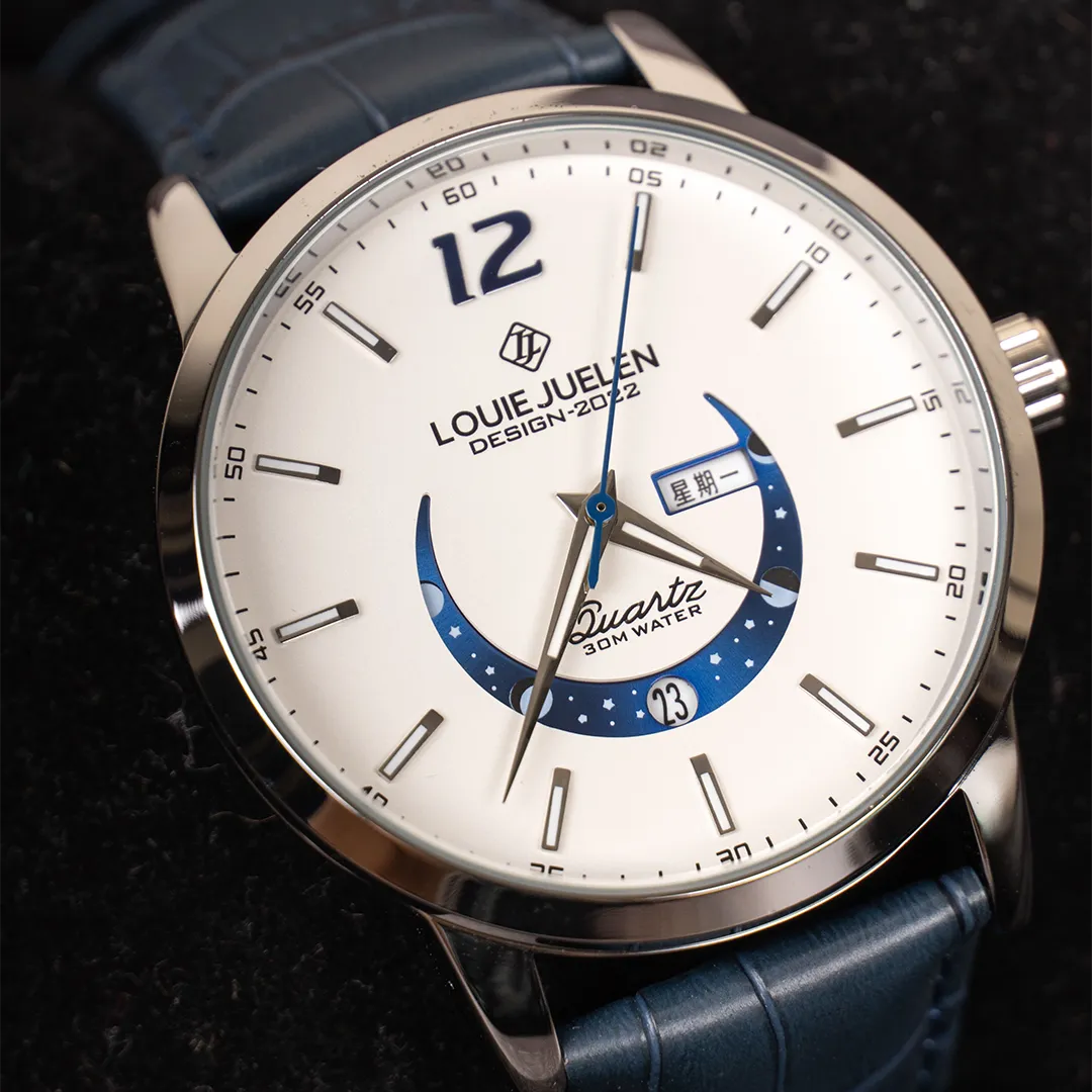 Elegant Moon Phase Watch
