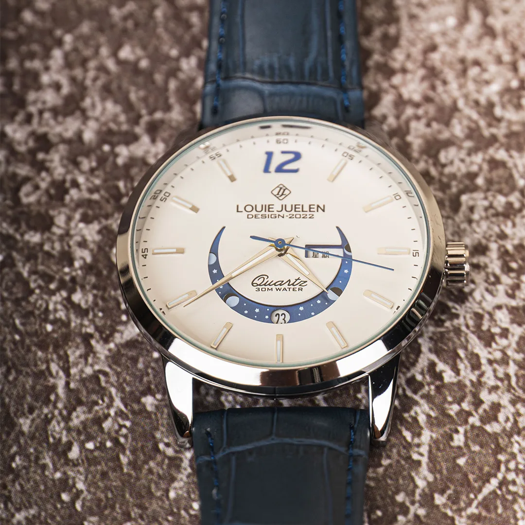 Elegant Moon Phase Watch