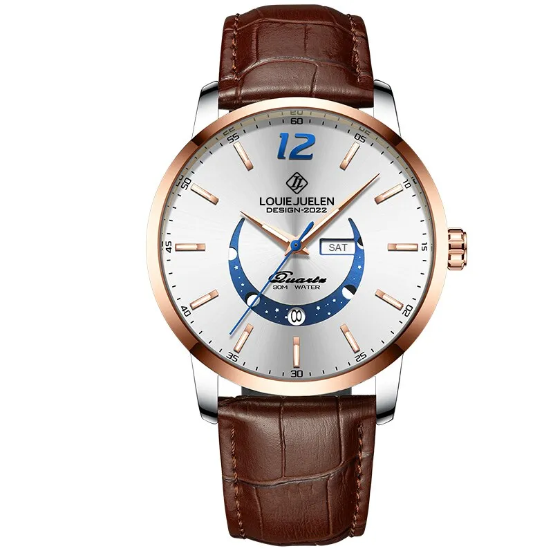 Elegant Moon Phase Watch
