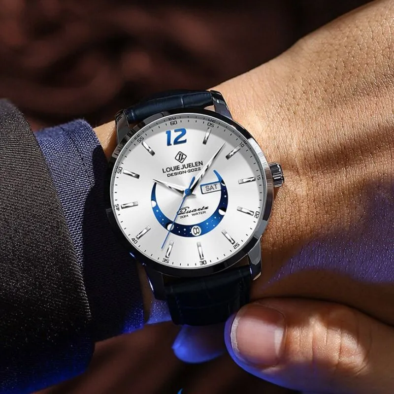 Elegant Moon Phase Watch
