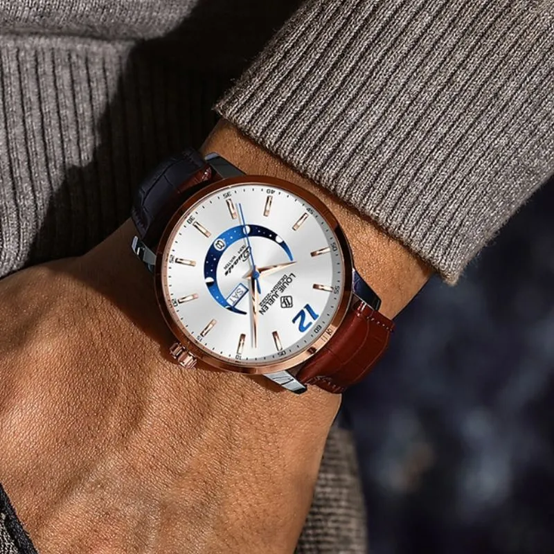 Elegant Moon Phase Watch