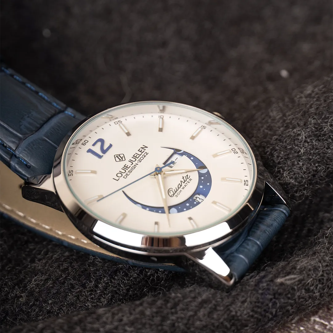 Elegant Moon Phase Watch