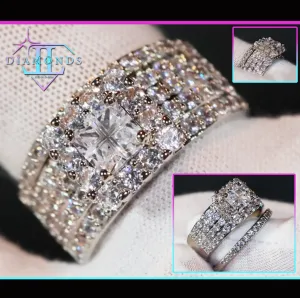 Engagement Ring Set | Engagement Rings | Big Engagement Ring Set
