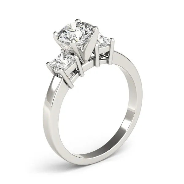 Engagement Rings 3 Stone Princess - TN82638