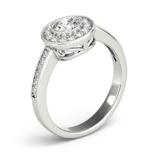 Engagement Rings Halo Round - TN83616