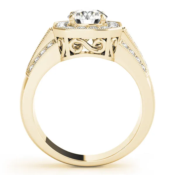 Engagement Rings Halo Round - TN83713