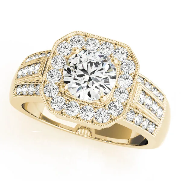 Engagement Rings Halo Round - TN83713