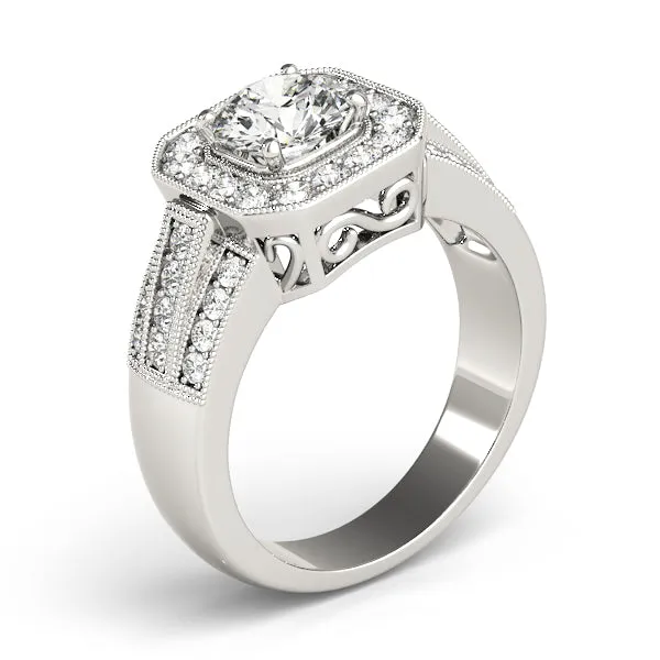 Engagement Rings Halo Round - TN83713