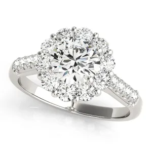 ENGAGEMENT RINGS HALO ROUND