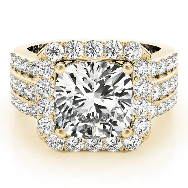 Engagement Rings Halo Square & Cushion - TN84489