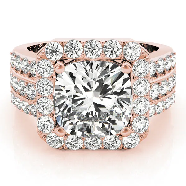 Engagement Rings Halo Square & Cushion - TN84489