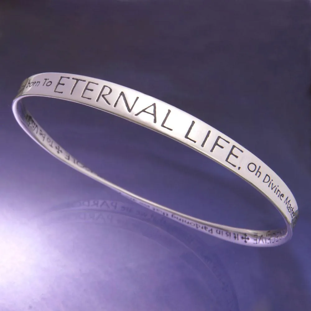 Eternal Life Prayer - St. Francis Bracelet