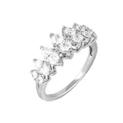 EternalDia 1.00 Carat T.W. Diamond 10kt White Gold Anniversary band Ring
