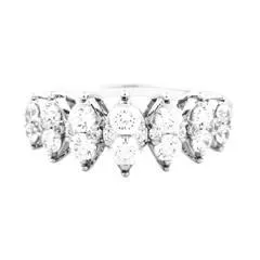 EternalDia 1.00 Carat T.W. Diamond 10kt White Gold Anniversary band Ring