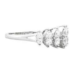 EternalDia 1.00 Carat T.W. Diamond 10kt White Gold Anniversary band Ring