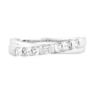EternalDia 1/2 Carat T.W. Diamond 14kt White gold Anniversary Ring