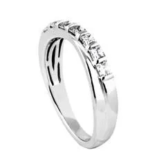 EternalDia 1/2 Carat T.W. Diamond 14kt White gold Anniversary Ring