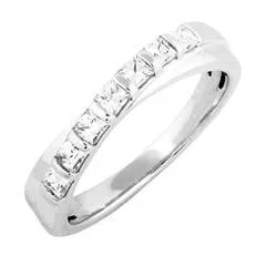 EternalDia 1/2 Carat T.W. Diamond 14kt White gold Anniversary Ring