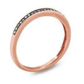 EternalDia Champagne Diamond Anniversary Band
