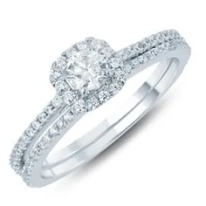 EternalDia Diamond Bridal Solitaire Set