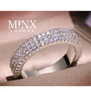 Eternity Ring | Promise Ring | Pavé Diamond Ring | Eternity Ring Diamond | Iced Out Ring | Engagement Rings | Wedding Band | Iced Ring