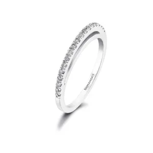 Evolym Diamond Wedding Band