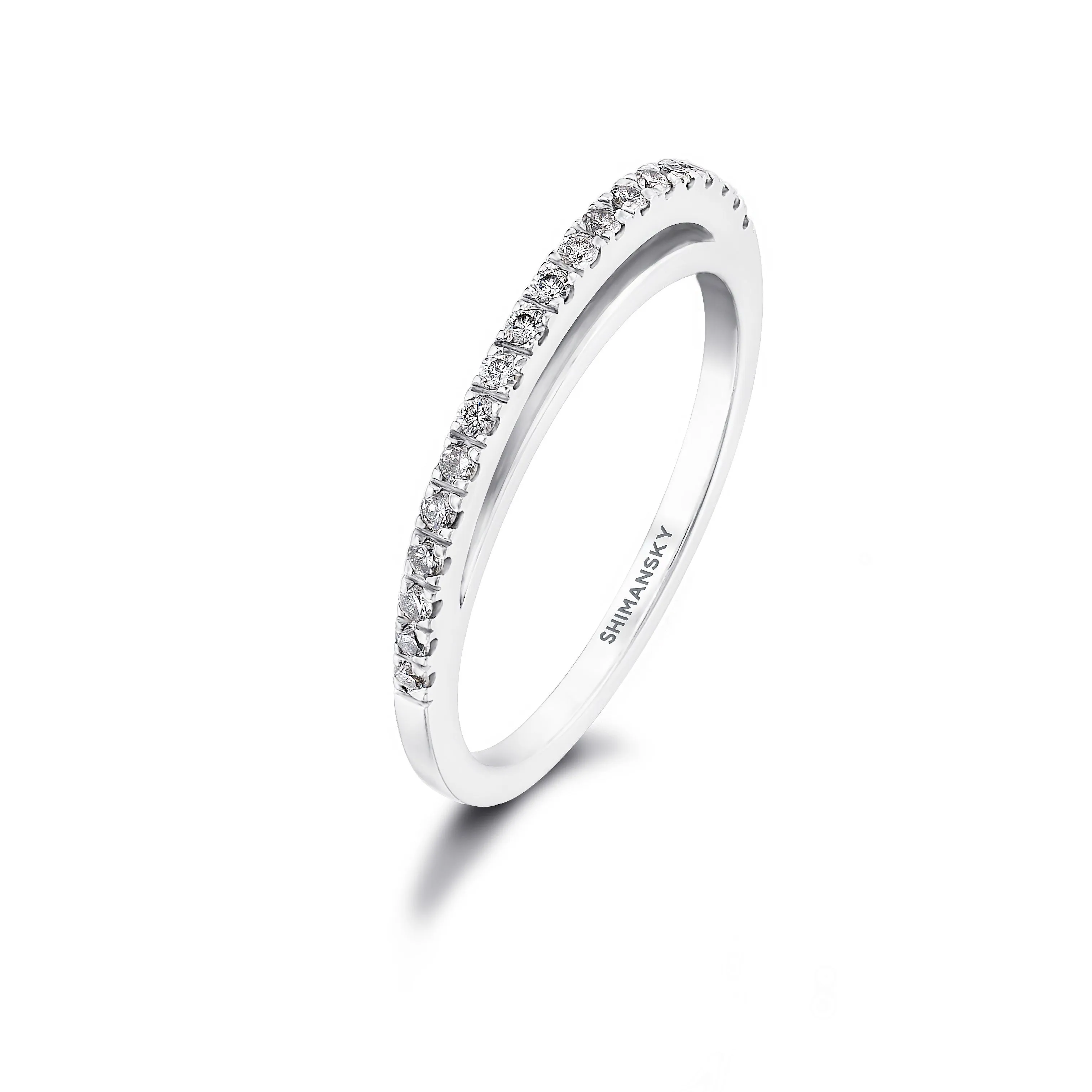Evolym Diamond Wedding Band