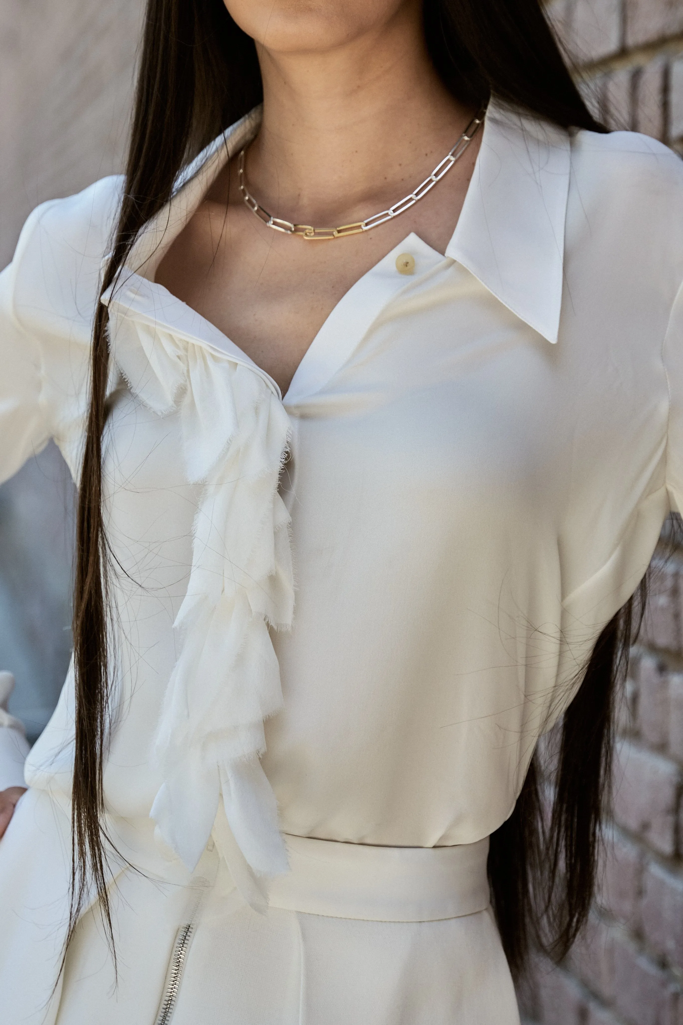 Exhaling Her Necklace