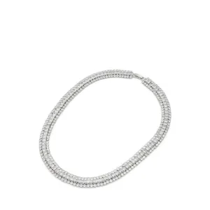 Felicitee Necklaces - Silver/Clear Multi