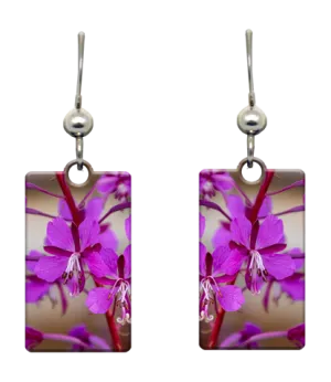 Fireweed earrings #2506 by d'ears