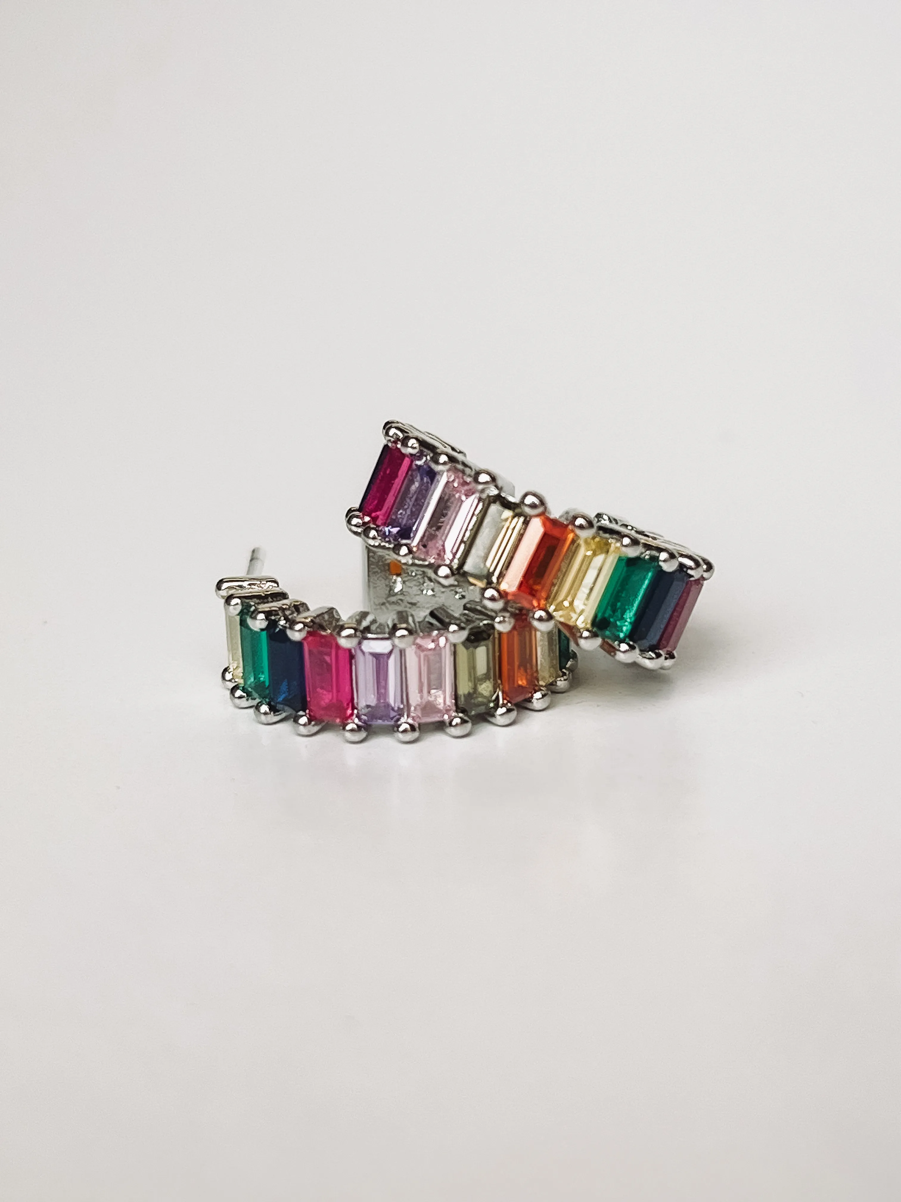 Flashy Hoop Earrings