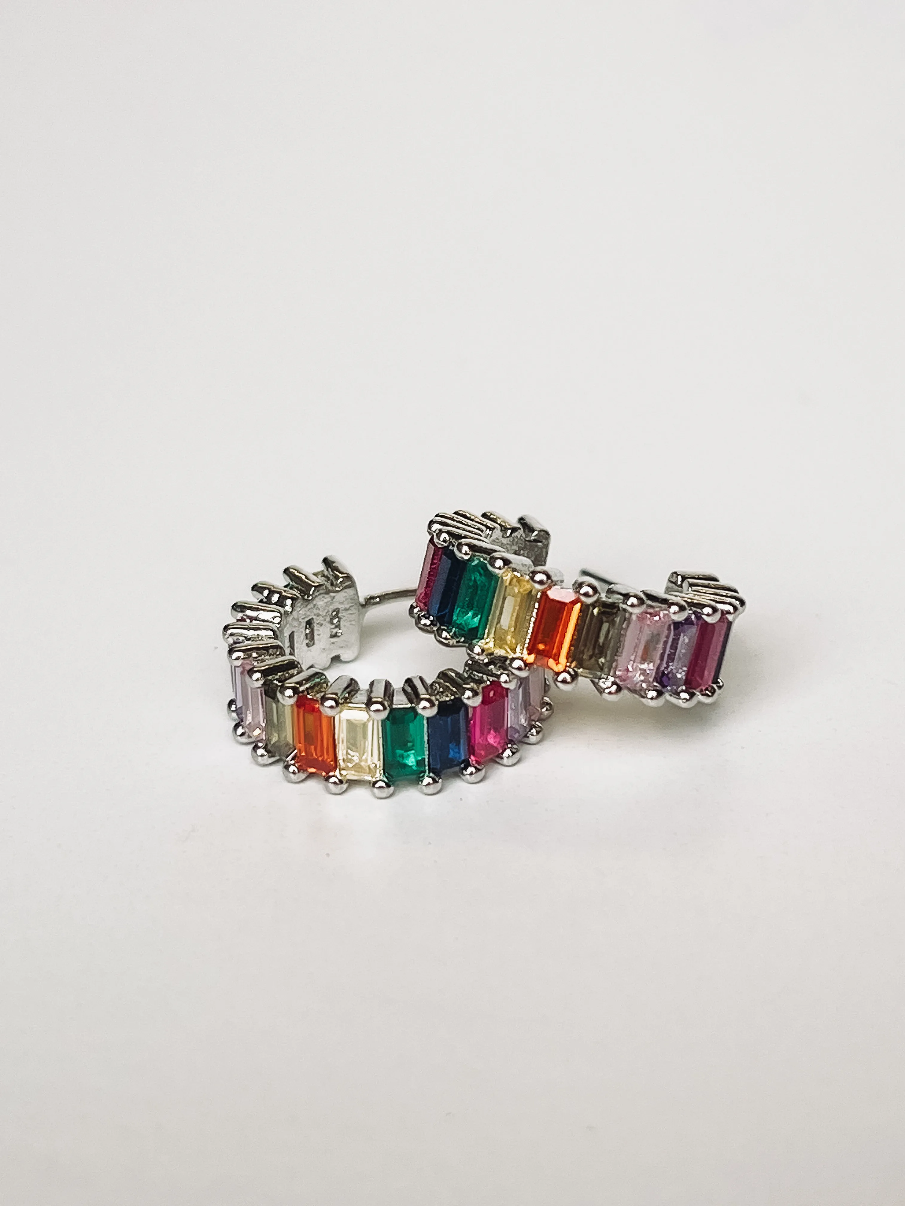 Flashy Hoop Earrings