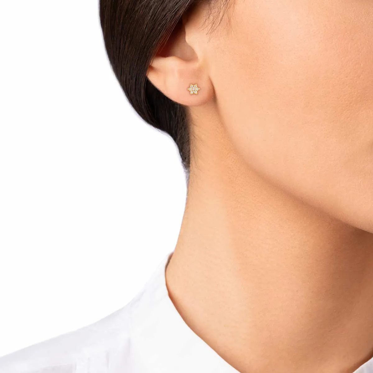 Flower Stud Earring