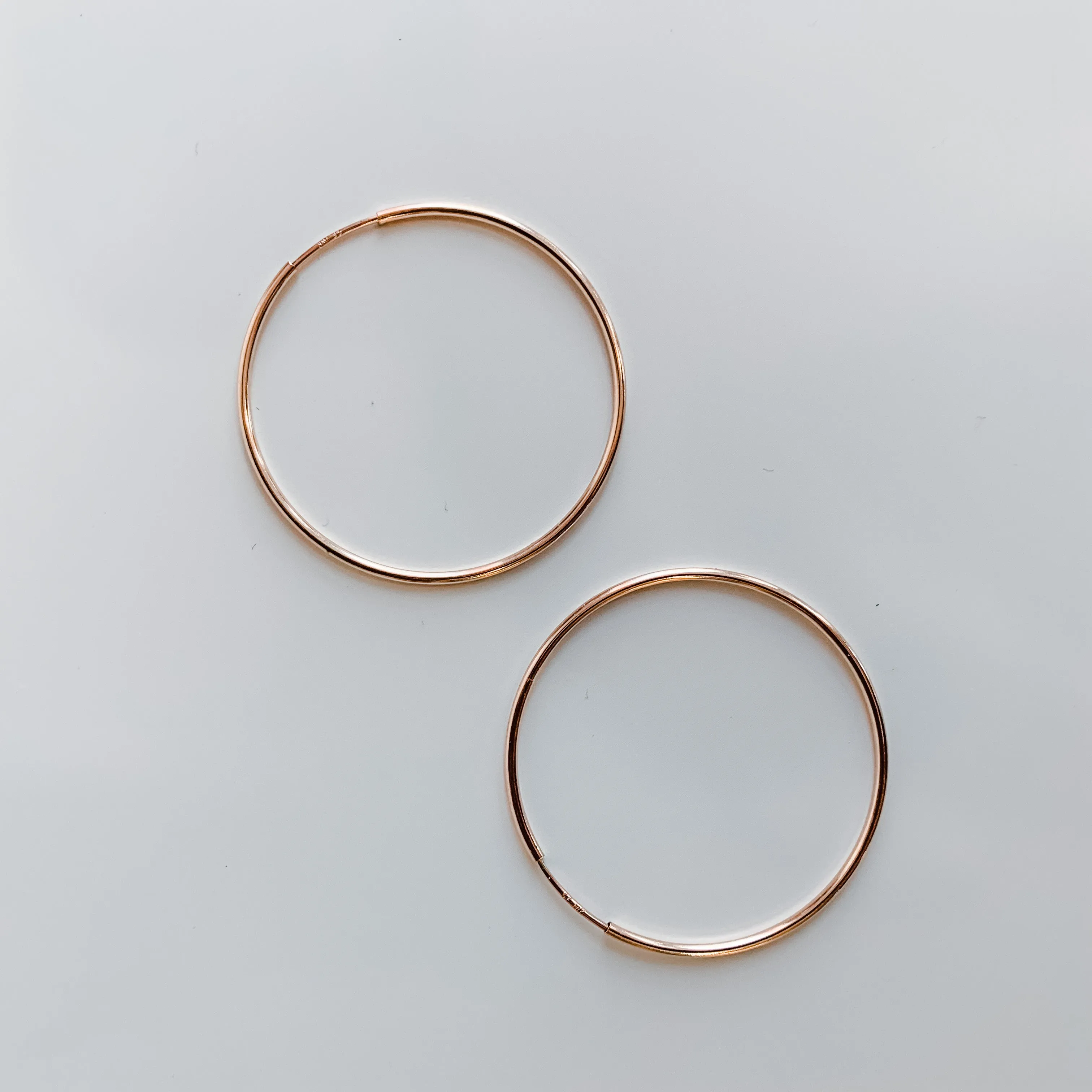Forever Hoops Medium Rose Gold