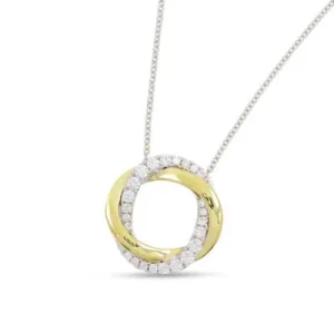 Frederic Sage Diamond Halo Pendant