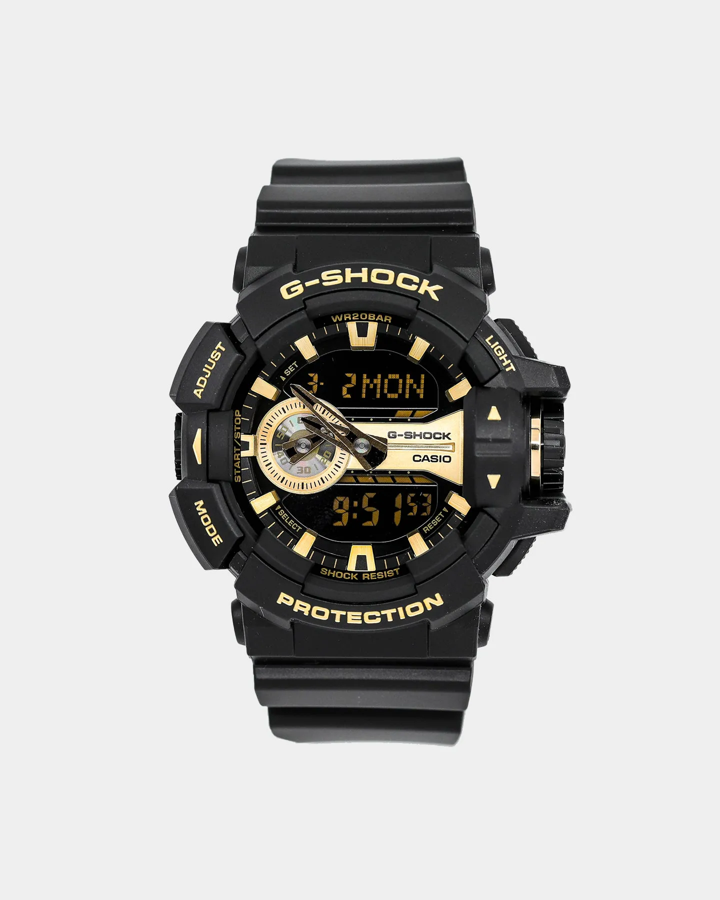Ga400gb Rotary Switch Watch Black/Gold