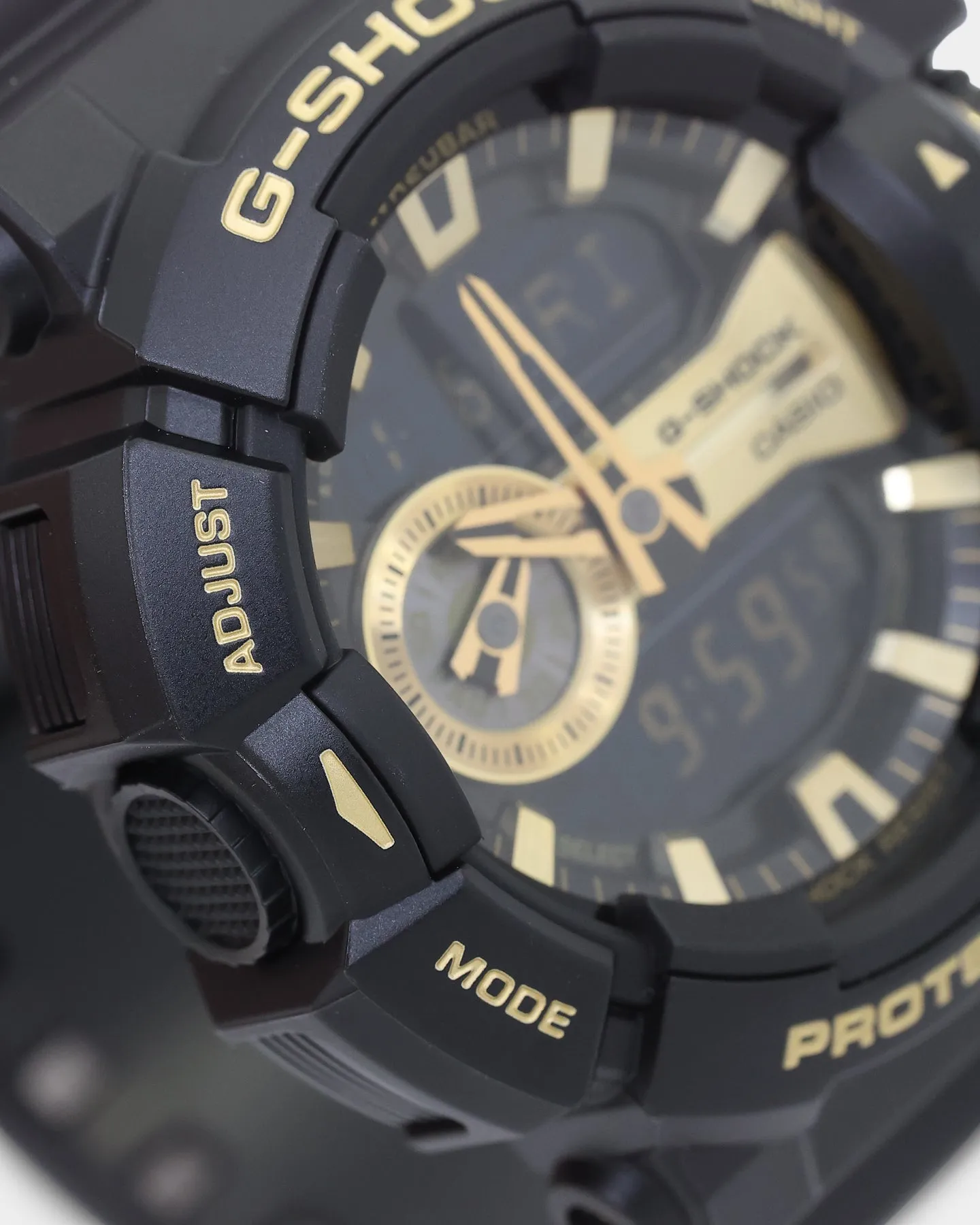 Ga400gb Rotary Switch Watch Black/Gold