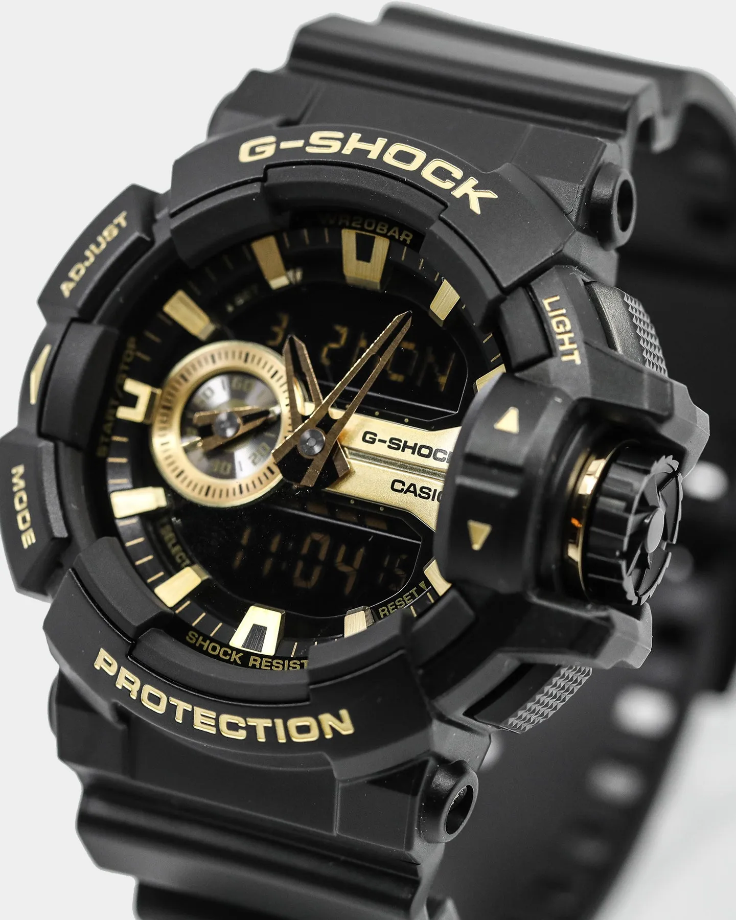 Ga400gb Rotary Switch Watch Black/Gold
