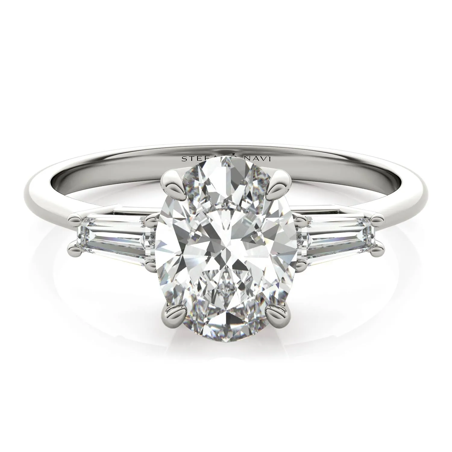 Grace Tapered-baguette Engagement Ring