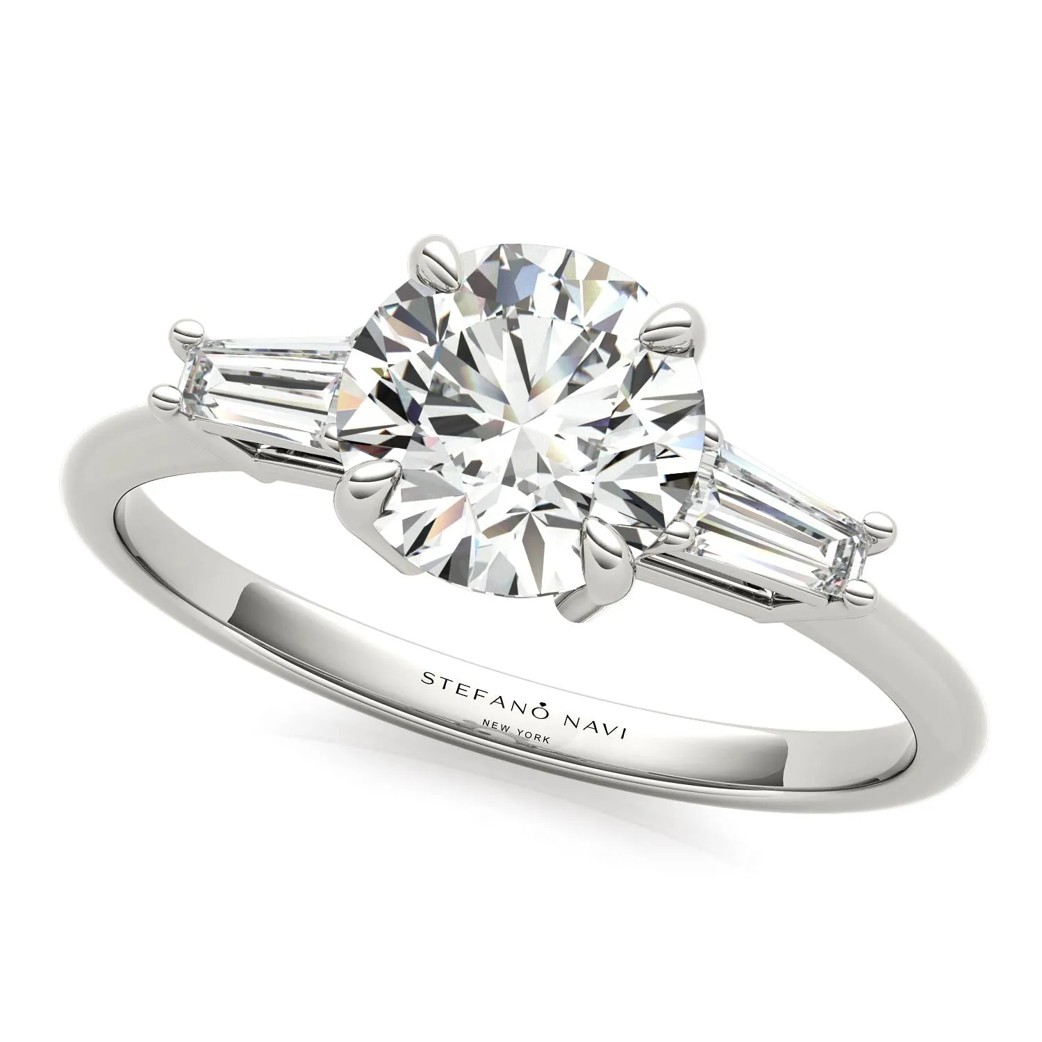 Grace Tapered-baguette Engagement Ring
