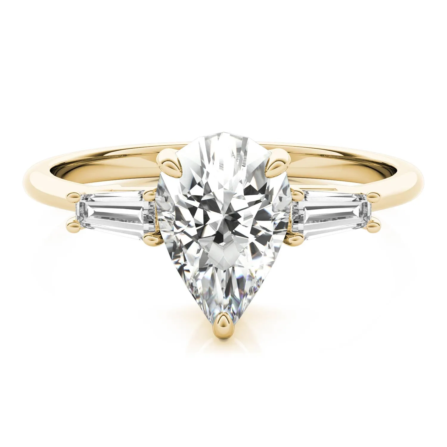 Grace Tapered-baguette Engagement Ring