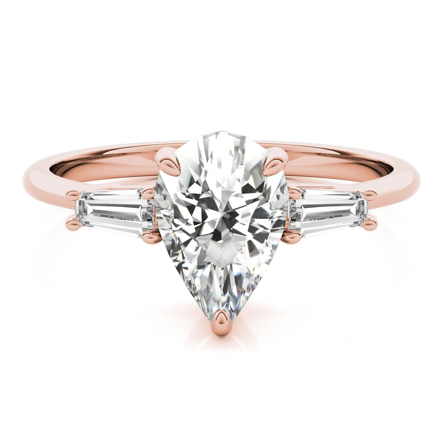 Grace Tapered-baguette Engagement Ring