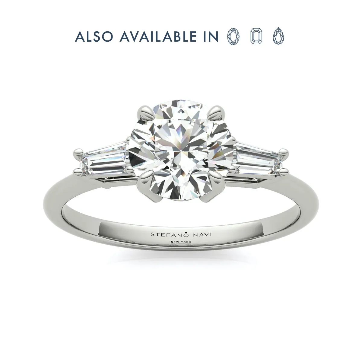 Grace Tapered-baguette Engagement Ring