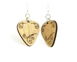Guitar Pick Earrings # 1426
