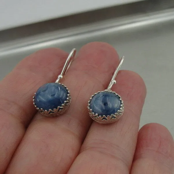 Hadar Designers Kayanhite Earrings Drop Dangle Sterling Silver Filigree  (I e594s