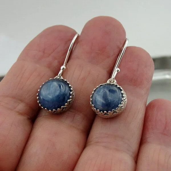 Hadar Designers Kayanhite Earrings Drop Dangle Sterling Silver Filigree  (I e594s